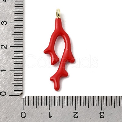 Alloy Enamel Pendants LS-ENAM-L052-01G-02-1