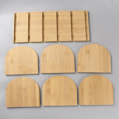 5-Slot Wood File Storage Shelf ODIS-WH0030-114-1
