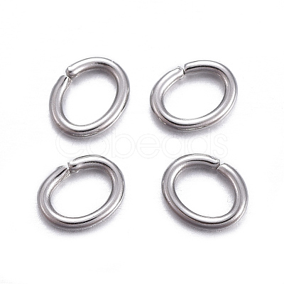 Tarnish Resistant 316 Surgical Stainless Steel Open Jump Rings STAS-F221-40P-F-1