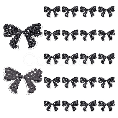 Glitter Resin Hotfix Rhinestone AJEW-WH0270-699B-1
