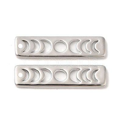 Rack Plating Brass Moon Phase Bar Pendants LS-KK-H756-01P-A-1