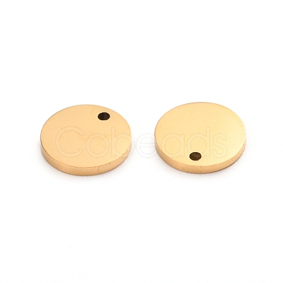 Ion Plating(IP) 304 Stainless Steel Charms STAS-I141-03D-G-1