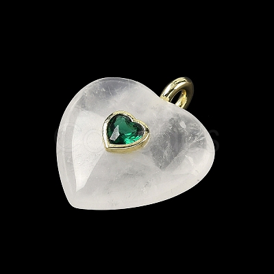Natural Quartz Crystal Pendants X-G-C274-04I-1