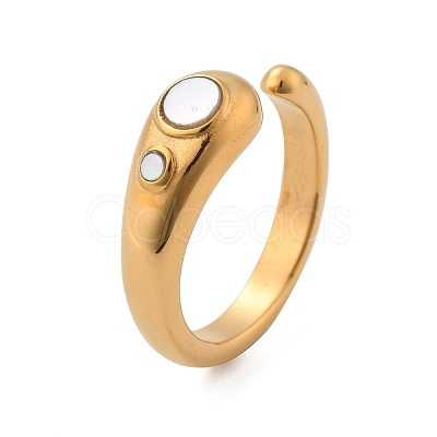 304 Stainless Steel Cuff Rings RJEW-Q011-04G-B-1