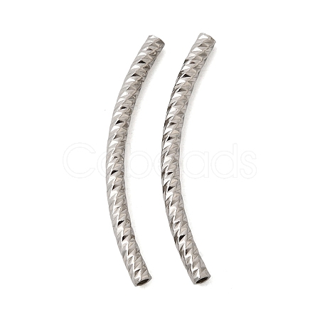 304 Stainless Steel Tube Beads STAS-B128-13C-P-1