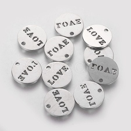 Non-Tarnish 304 Stainless Steel Charms LS-STAS-Q201-T052-1