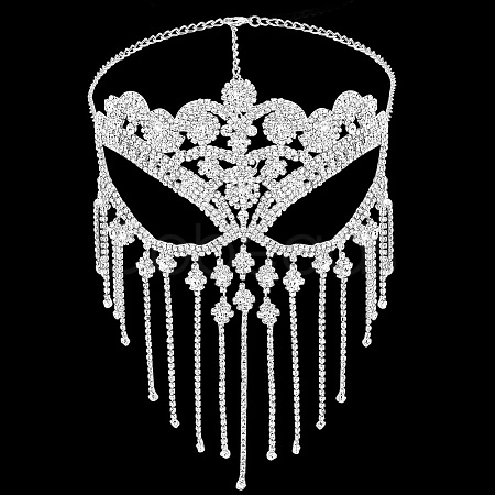 Iron Headwear Masquerade Masks AJEW-WH0312-35S-1