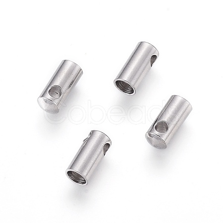 Tarnish Resistant 304 Stainless Steel Cord Ends STAS-F232-01E-P-1