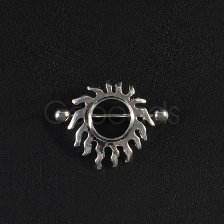 316L Surgical Stainless Steel Nipple Rings FS-WGB766E-07-1