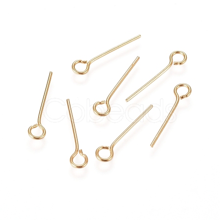 304 Stainless Steel Eye Pins STAS-L238-005A-G-1