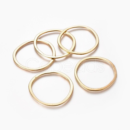 Tibetan Style Alloy Linking Rings TIBEB-EA13479Y-AG-FF-1