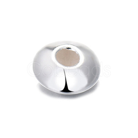 925 Sterling Silver Beads STER-WH0065-015B-S-1