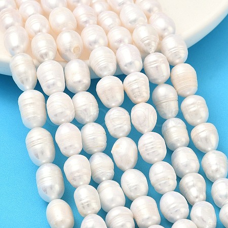 Natural Cultured Freshwater Pearl Beads Strands PEAR-D003-01D-11-1