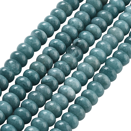 2 Strands Natural White Jade Beads Strands G-PA0002-02C-1
