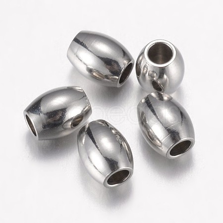 Tarnish Resistant 304 Stainless Steel Spacer Beads STAS-P171-67P-1