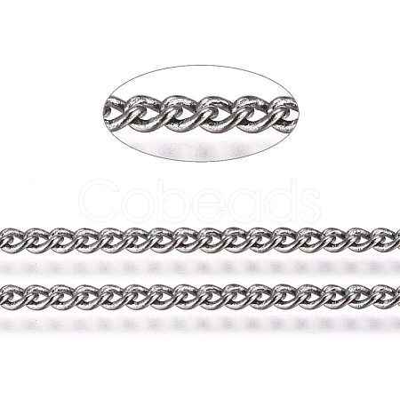 Brass Curb Chains CHC-S009-001B-1