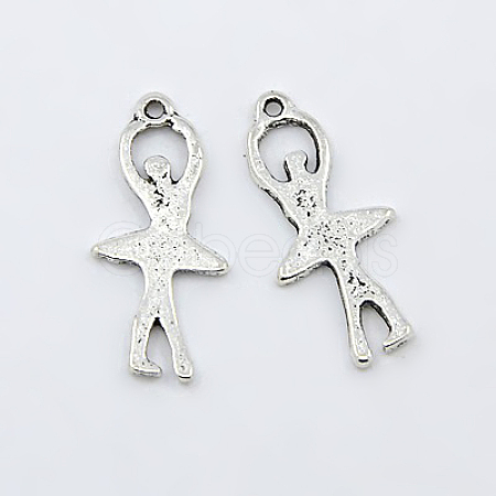 Tibetan Style Alloy Pendants TIBEP-A22572-AS-LF-1