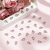 40Pcs 304 Stainless Steel Tube Bails STAS-LP0001-25-3
