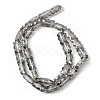 Electroplate Glass Beads Strands EGLA-L045-F-PL03-2