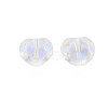 Electroplate Transparent Glass Beads LS-GLAA-T022-24-B01-4