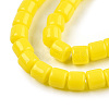 Opaque Solid Glass Bead Strands X-GLAA-N047-09-F03-3