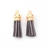 Faux Suede Tassel Pendant Decorations X-FIND-R095-009LG-2