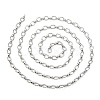 304 Stainless Steel Oval Link Chains CHS-S012-08P-2