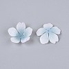 Flower Acrylic Bead Caps X-SACR-T017-51E-2