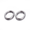 Tarnish Resistant 304 Stainless Steel Open Jump Rings A-STAS-F221-40P-B-2