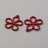 Hollow Out Spray Painted Alloy Pendants LS-FIND-WH20008-19D-2