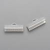 Iron Ribbon Crimp Ends X-IFIN-S008-S-2