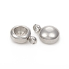 Tarnish Resistant 201 Stainless Steel Pendant Rhinestone Settings STAS-G224-27P-3