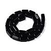 Natural Obsidian Beads Strands X-G-Q974-10-1-2