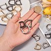Alloy D-Ring Shackles Clasps PALLOY-PH0005-86-3