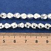 Electroplated Synthetic Non-Magnetic Hematite Beads Strands G-U003-09-4