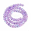 Synthetic Moonstone Beads Strands G-E573-02A-11-3