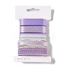 Polyester & Polycotton Ribbons Sets SRIB-P022-01D-10-4