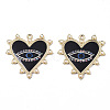 Printed Alloy Pendants X-ENAM-S016-69A-1