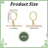 20 Bags Brass Toggle Clasps KK-ME0003-88-2