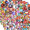 280Pcs 4 Styles Flat Back Glass Cabochons GGLA-SZ0001-32-1