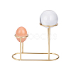 Alloy Crystal Ball Holders ODIS-WH0106-18G-1
