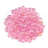 Frosted Baking Painted Glass Beads DGLA-N005-8mm-03-2