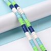 Handmade Polymer Clay Bead Strands CLAY-C003-02H-2