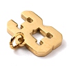 316 Surgical Stainless Steel Charms STAS-WH0022-84G-33-2