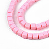 Handmade Polymer Clay Beads Strands X-CLAY-N008-061-08-3