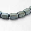 Electroplate Non-magnetic Synthetic Hematite Bead Strands G-F300-40B-F-3