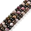 Natural Multicolor Tourmaline Beads Strands G-B048-B02-01-1
