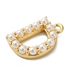 Plastic Imitation Pearl Pendants KK-P230-17G-D-2