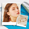 3 Bags 3 Colors CCB Plastic Bead Frames KY-AR0001-18-5