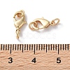 Rack Plating Brass Lobster Claw Clasps KK-F090-26LG-01-3